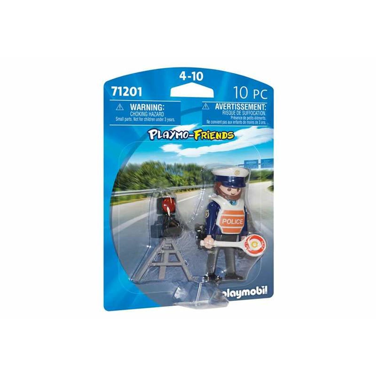 Actiefiguren Playmobil 71201 Politie Friends-Topper Trend