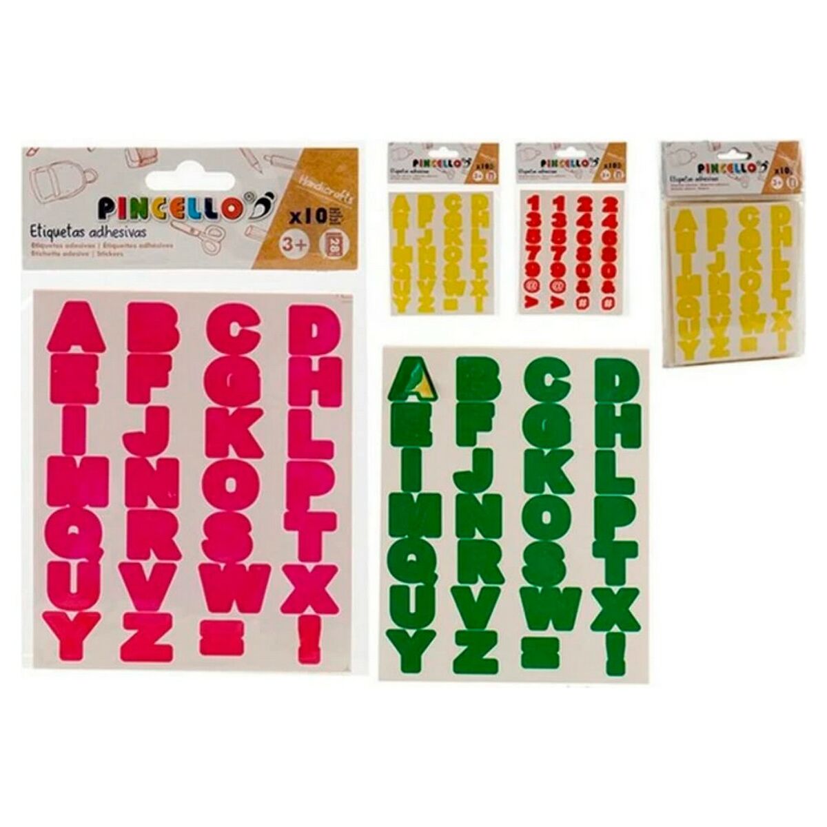 Stickers Pincello 3 x 17 x 11 cm-Topper Trend