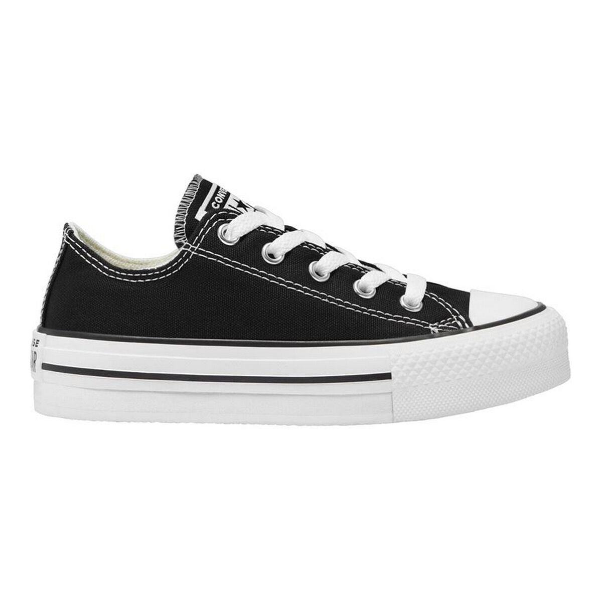 Sportschoenen voor Kinderen Converse Chuck Taylor All Star Zwart-Topper Trend