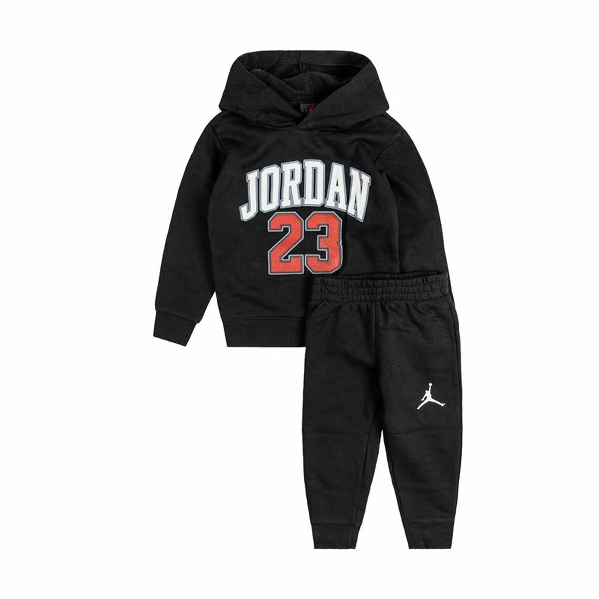 Sportoutfit voor kinderen Jordan Jordan Po Set Zwart-Topper Trend