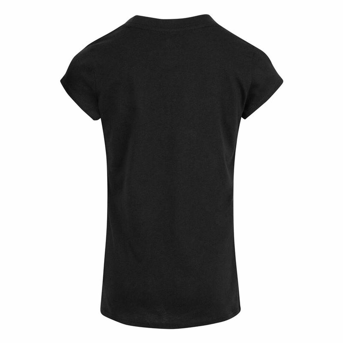 T-Shirt met Korte Mouwen voor kinderen Converse Timeless Chick Patch Zwart-Topper Trend