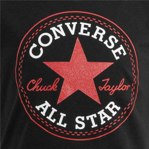 T-Shirt met Korte Mouwen voor kinderen Converse Timeless Chick Patch Zwart-Topper Trend
