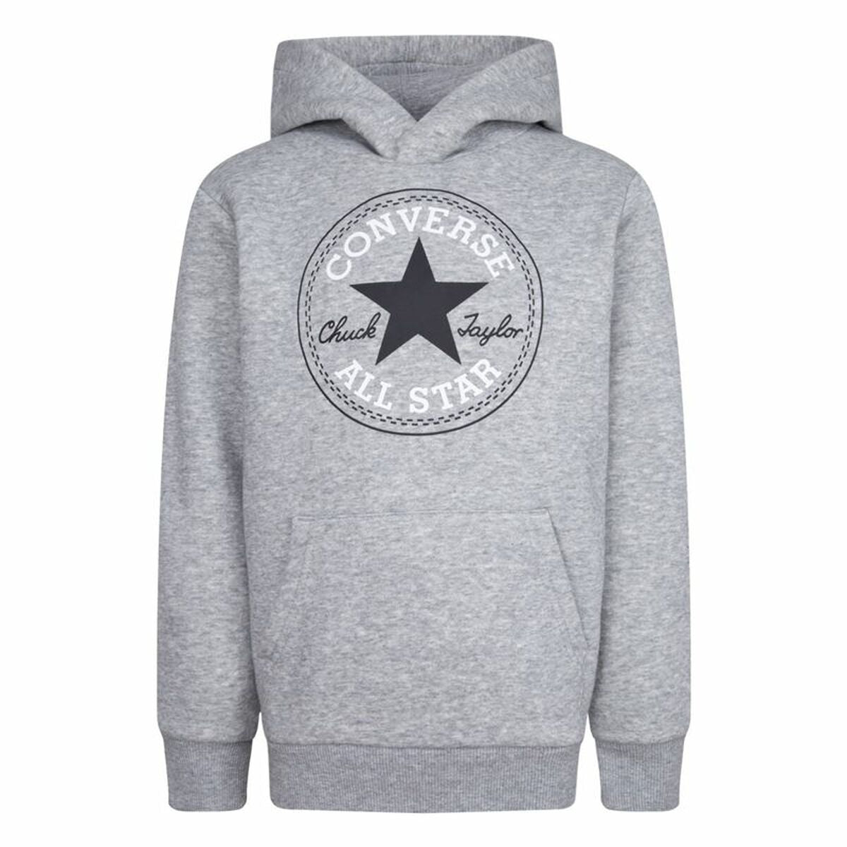 Kinderhoodie Converse Chuck Taylor Patch Core Lichtgrijs-Topper Trend