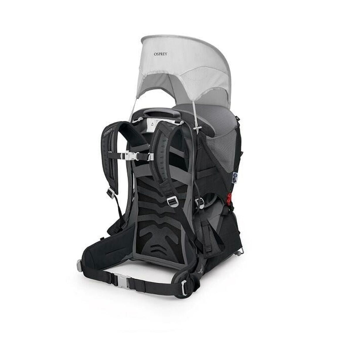 Draagzak voor baby's Osprey Poco™ LT Tourist Carrier Zwart + 0 Jaar (+ 0 Jaar)-Topper Trend