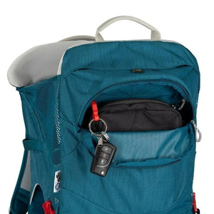 Draagzak voor baby's Osprey Poco™ SLT Tourist Carrier Blauw-Topper Trend