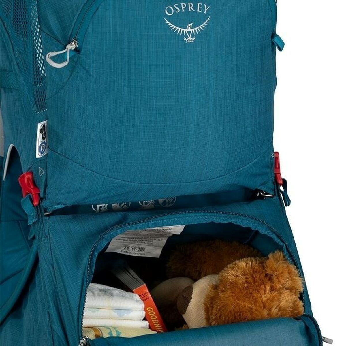 Draagzak voor baby's Osprey Poco™ SLT Tourist Carrier Blauw-Topper Trend
