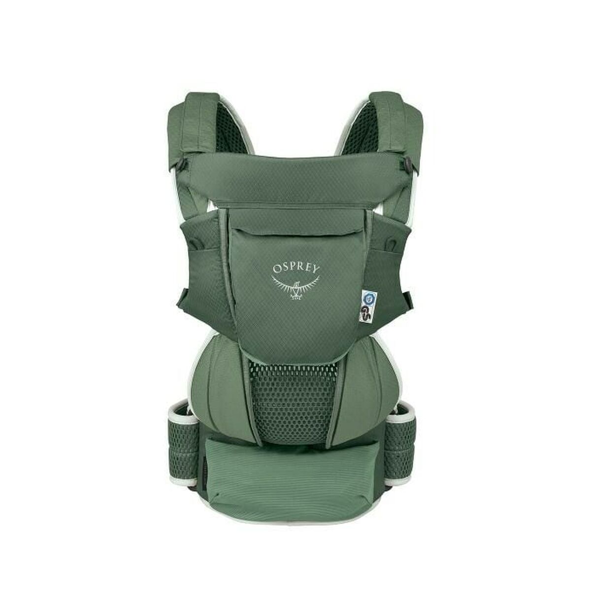 Draagzak voor baby's Osprey Poco™ Soft Child Carrier Tourist Carrier Groen + 0 Jaar (+ 0 Jaar)-Topper Trend