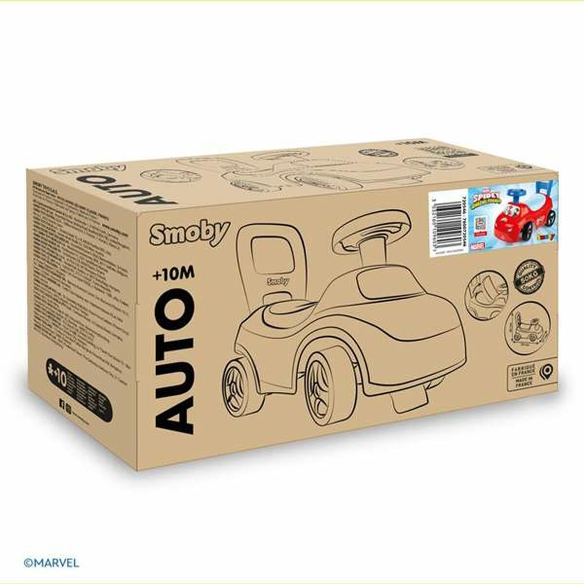 Driewieler Smoby 2 in 1-Topper Trend