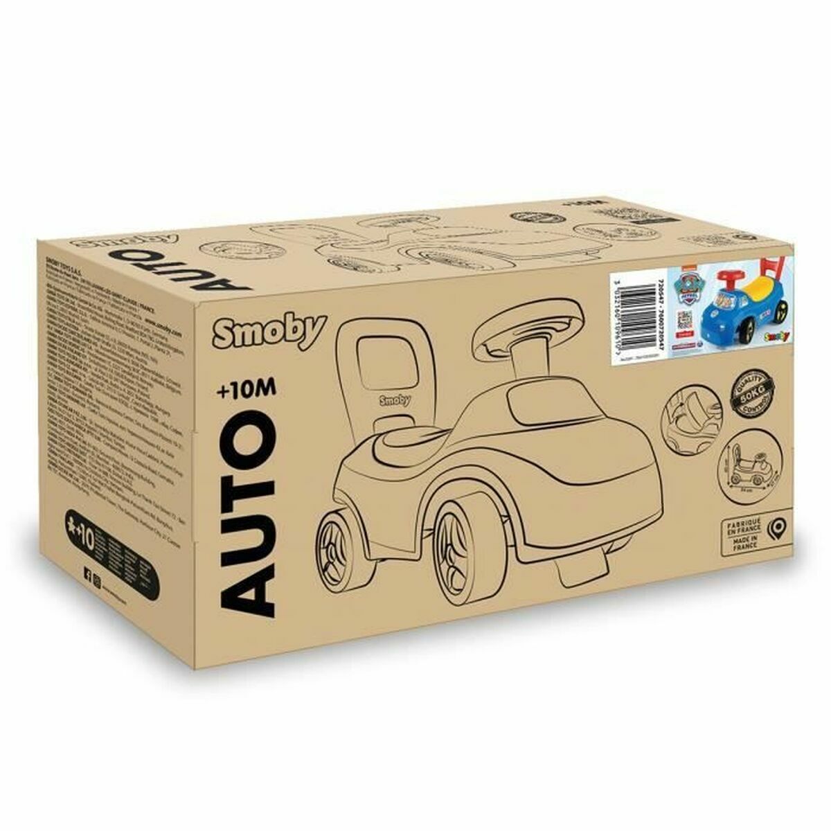 Driewieler Smoby-Topper Trend