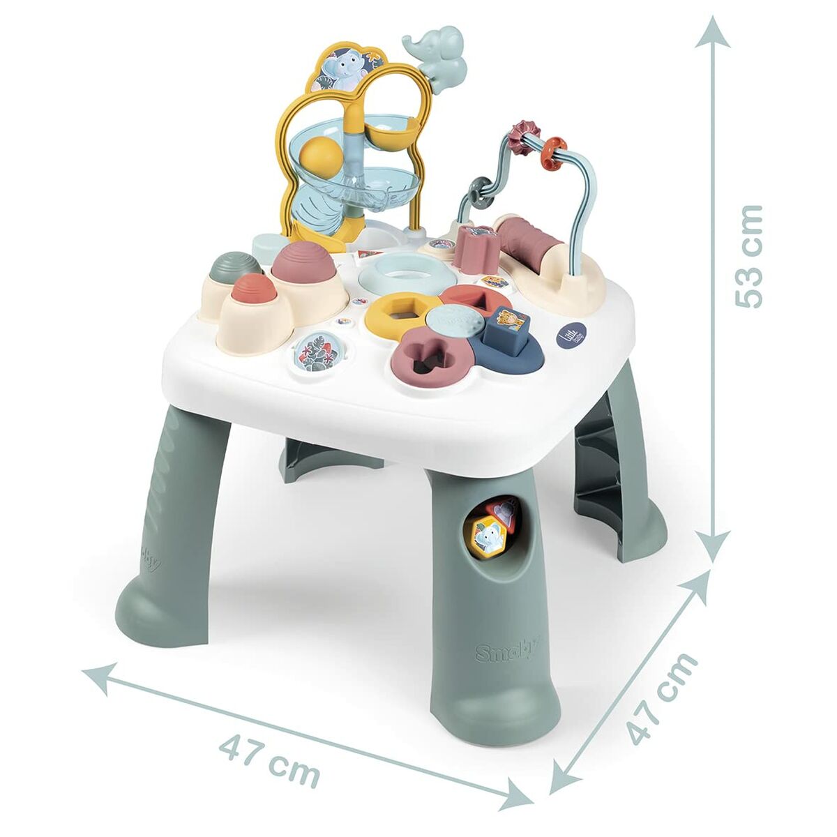 Activiteitencentrum Smoby + 1 Jaar Multi-spel tafel-Topper Trend