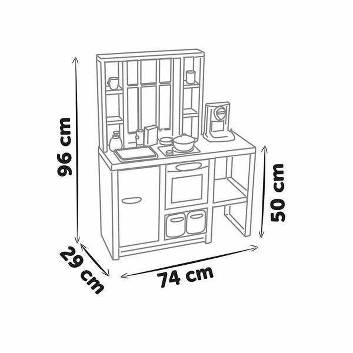 Speelgoedkeuken Smoby Loft 32 Onderdelen 96 x 74 x 29 cm-Topper Trend