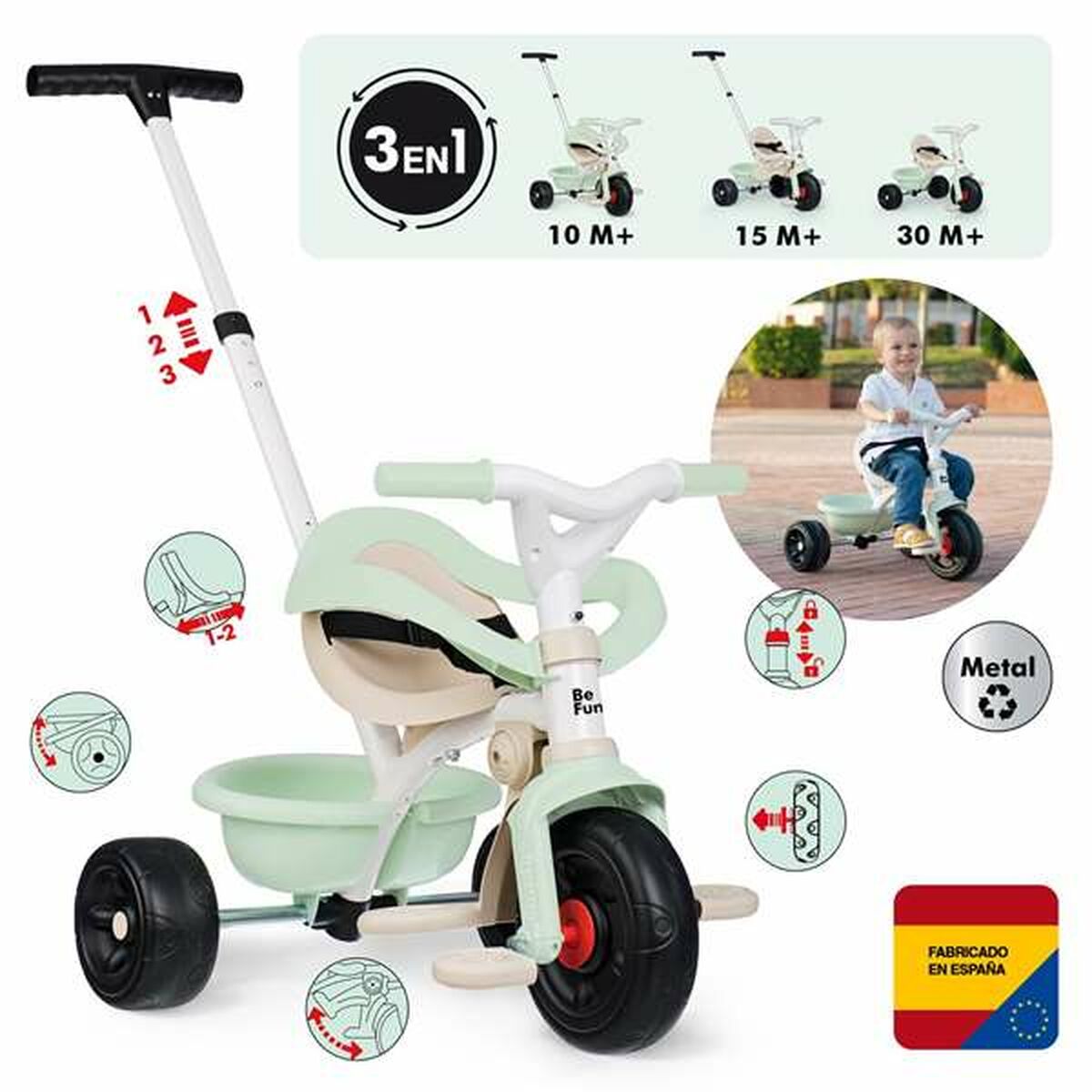 Balanceertafel Smoby Metaal-Topper Trend
