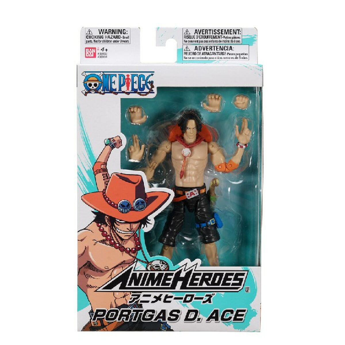 Actiefiguren Bandai Portgas D. Ace-Topper Trend