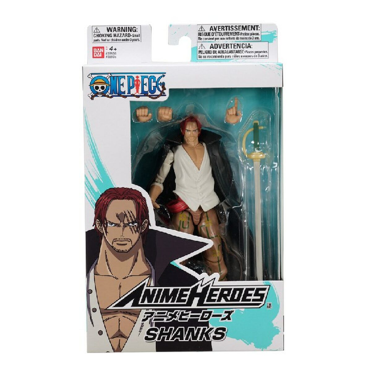 Verzamelfiguur Bandai Shanks One Piece-Topper Trend