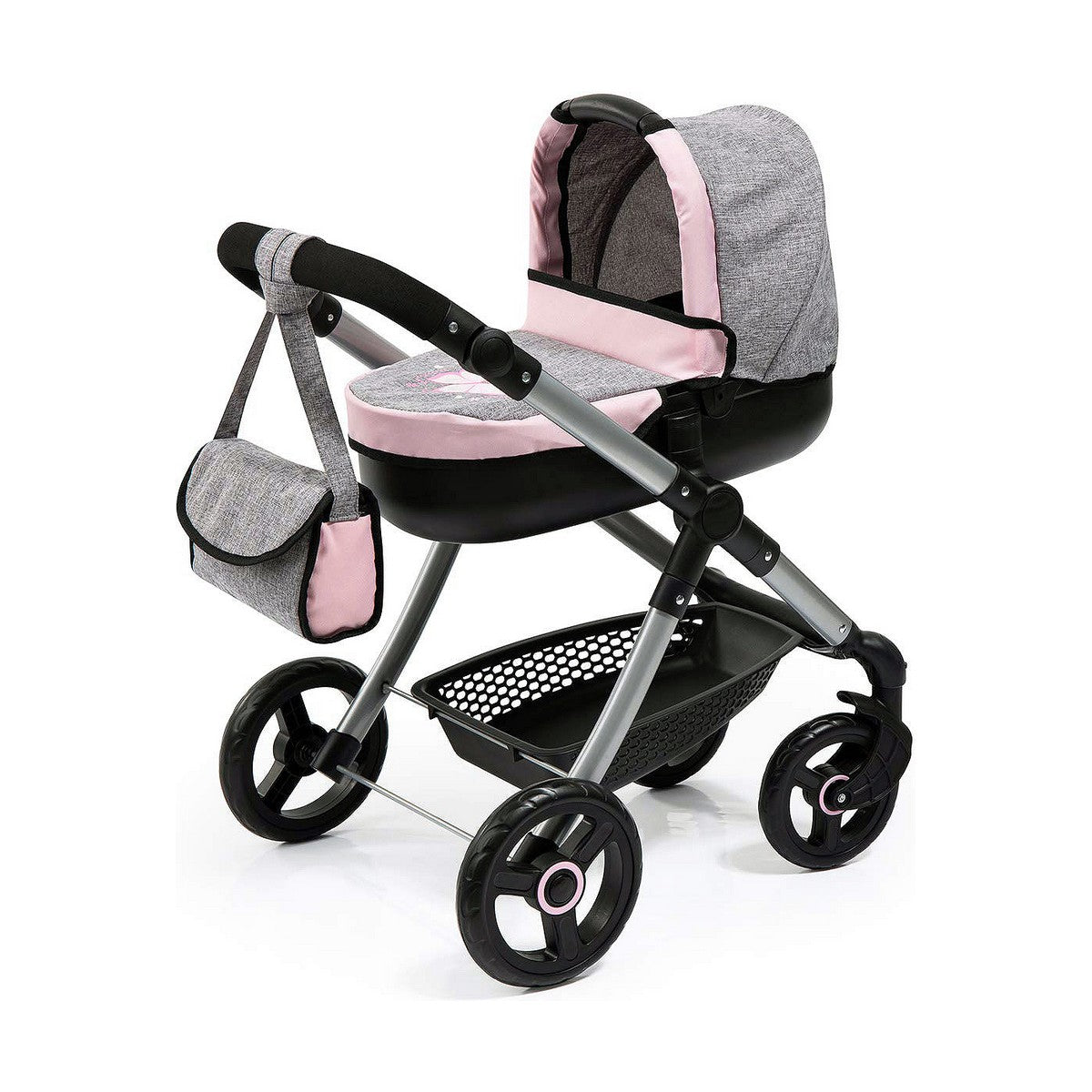 Poppenwagen Reig Stule Pram Grijs 63 cm-Topper Trend