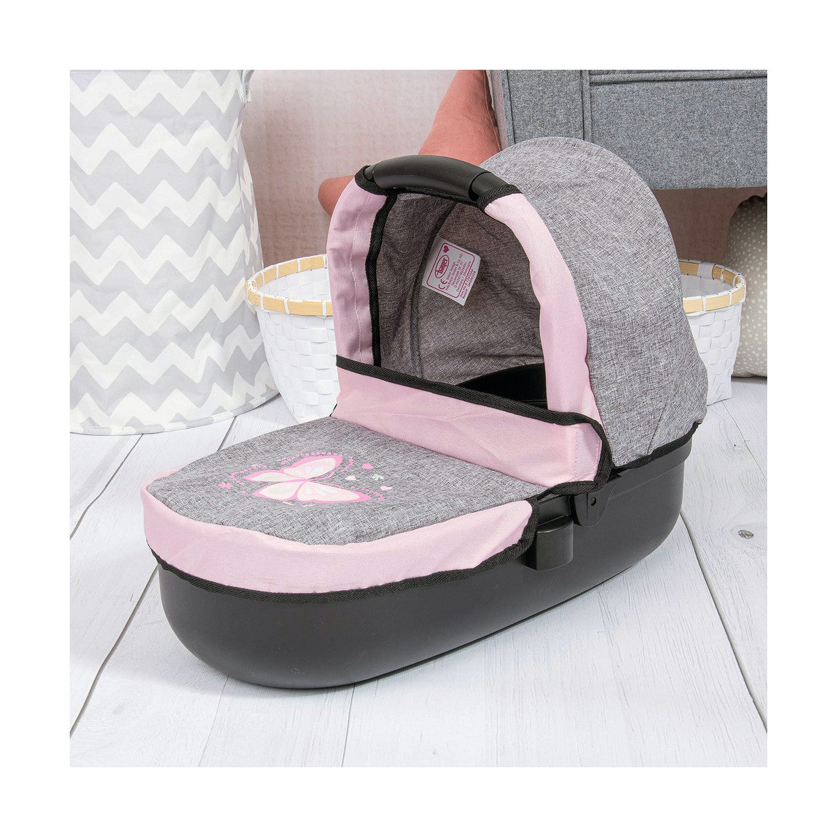 Poppenwagen Reig Stule Pram Grijs 63 cm-Topper Trend