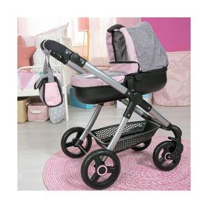 Poppenwagen Reig Stule Pram Grijs 63 cm-Topper Trend
