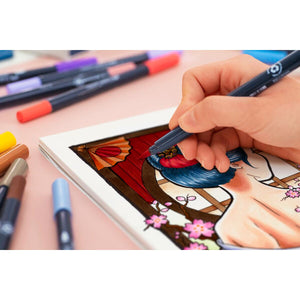 Set Viltstiften Faber-Castell Goldfaber Sketch - Manga Dubbel 6 Onderdelen-Topper Trend