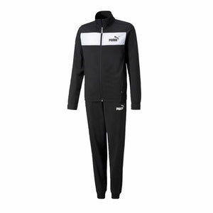 Joggingpak voor kinderen Puma Poly Cl B Zwart 2 Onderdelen-Topper Trend