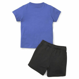 Sportsoutfit voor baby Puma Minicats Blauw Indigo-Topper Trend
