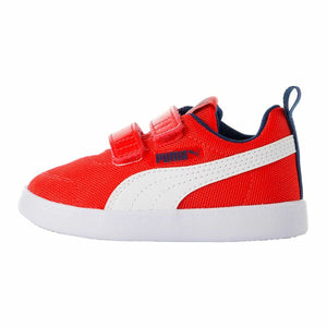 Sportschoenen voor Kinderen Puma Courtflex v2 Mesh-Topper Trend