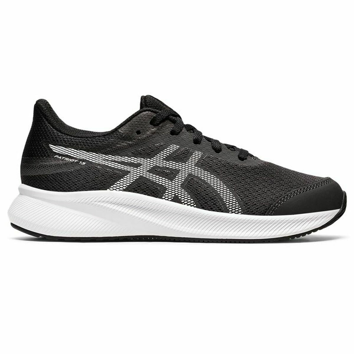 Hardloopschoenen voor Kinderen Asics Patriot 13 Zwart-Topper Trend