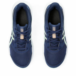 Hardloopschoenen voor Kinderen Asics Jolt 4 Gs Blauw Munt-Topper Trend