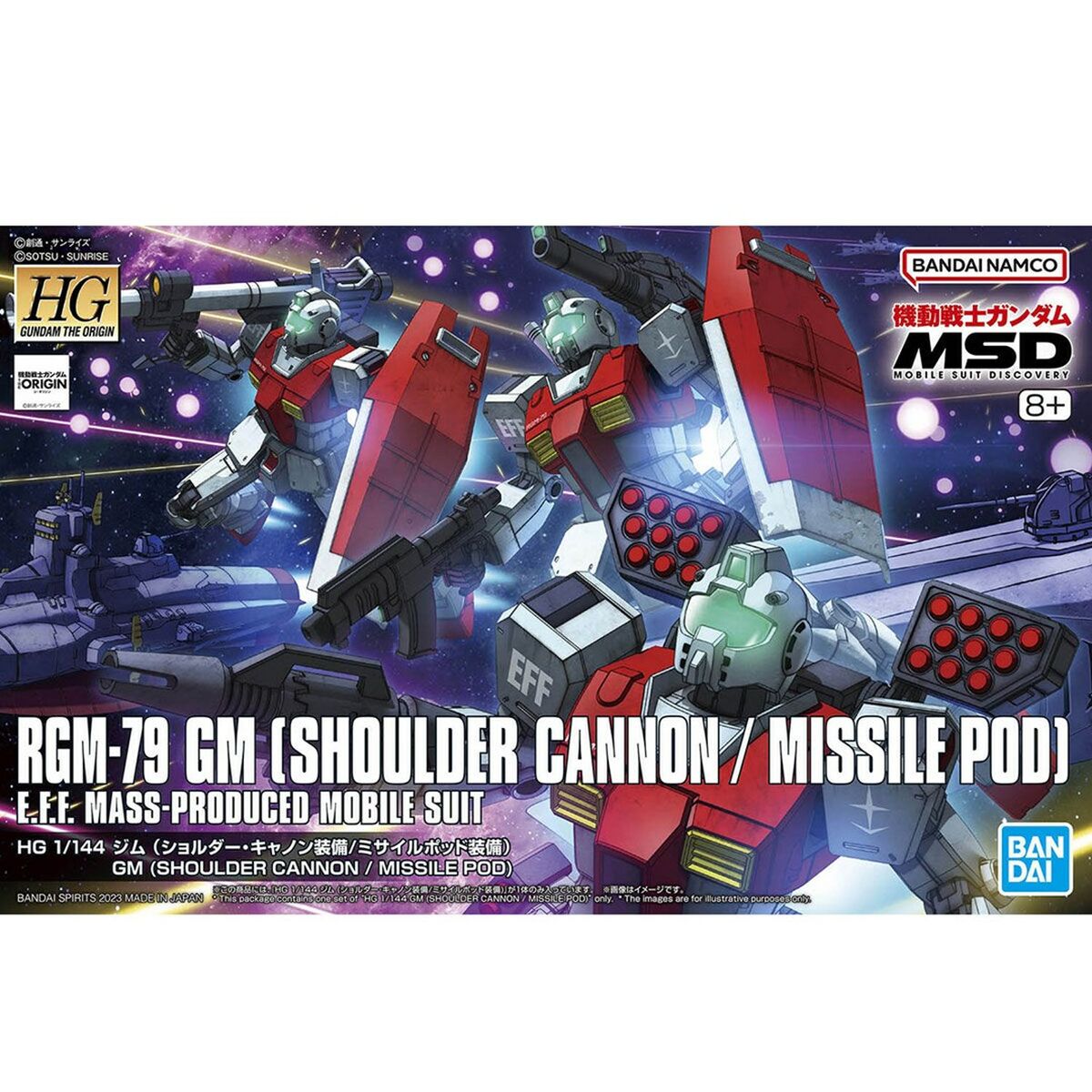 Actiefiguren Bandai RGM-79 GM-Topper Trend