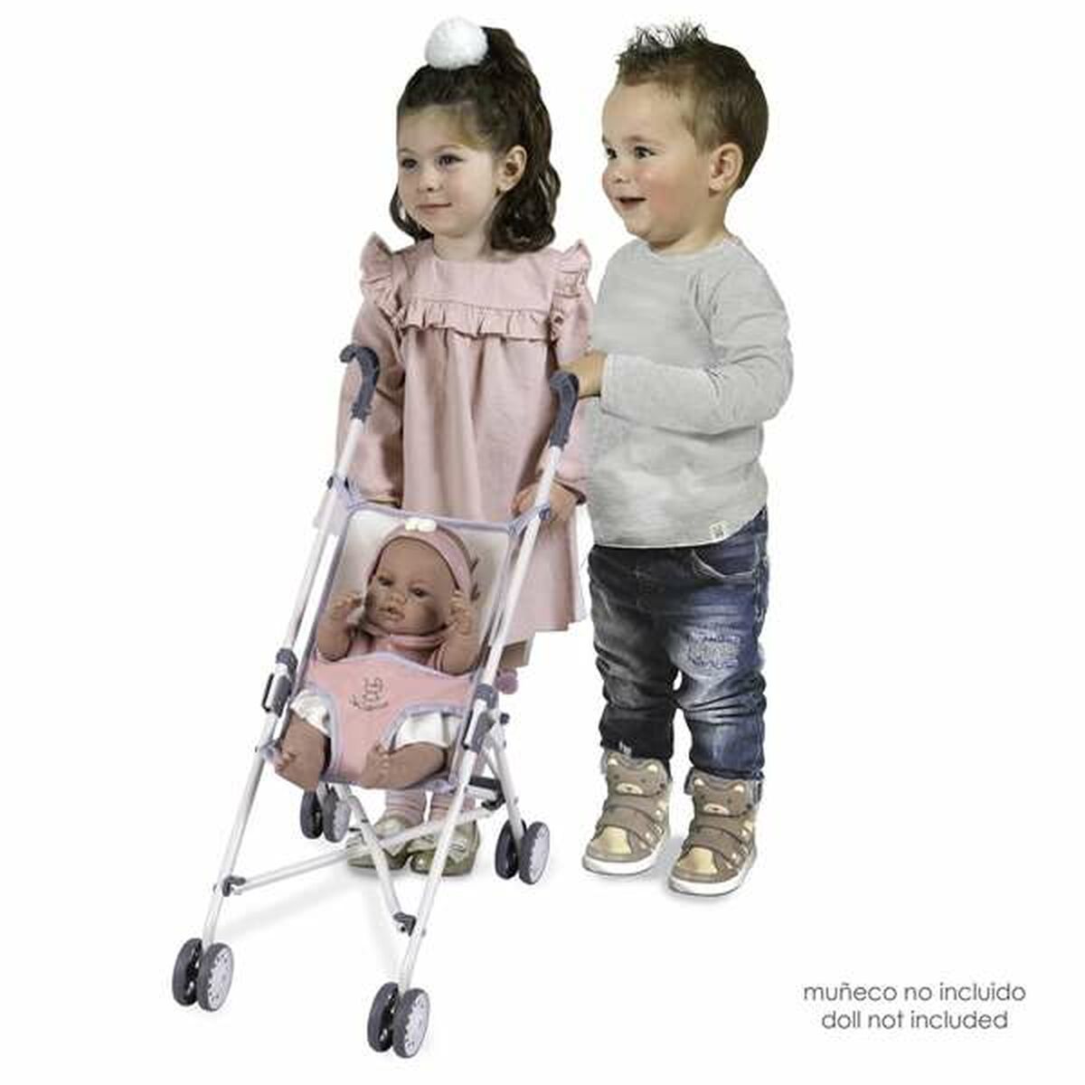 Poppenwagen Decuevas Funny 28 x 46 x 56 cm-Topper Trend