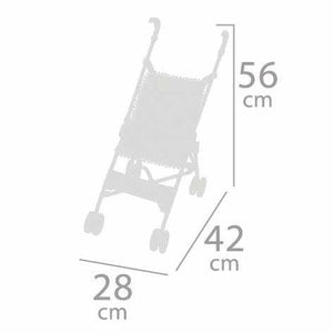 Poppenwagen Decuevas Funny 28 x 46 x 56 cm-Topper Trend