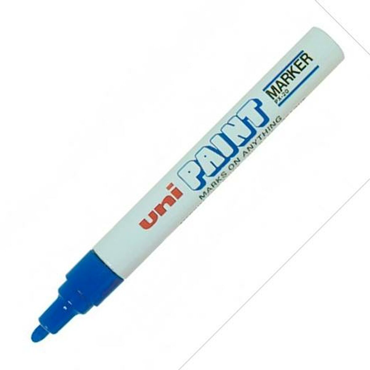 Permanente markeerstift Uni-Ball PX-20 Blauw-Topper Trend