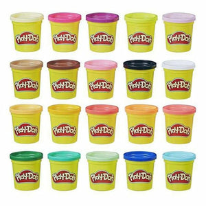 Plasticine Spel Play-Doh A7924EUC 20 Potten-Topper Trend