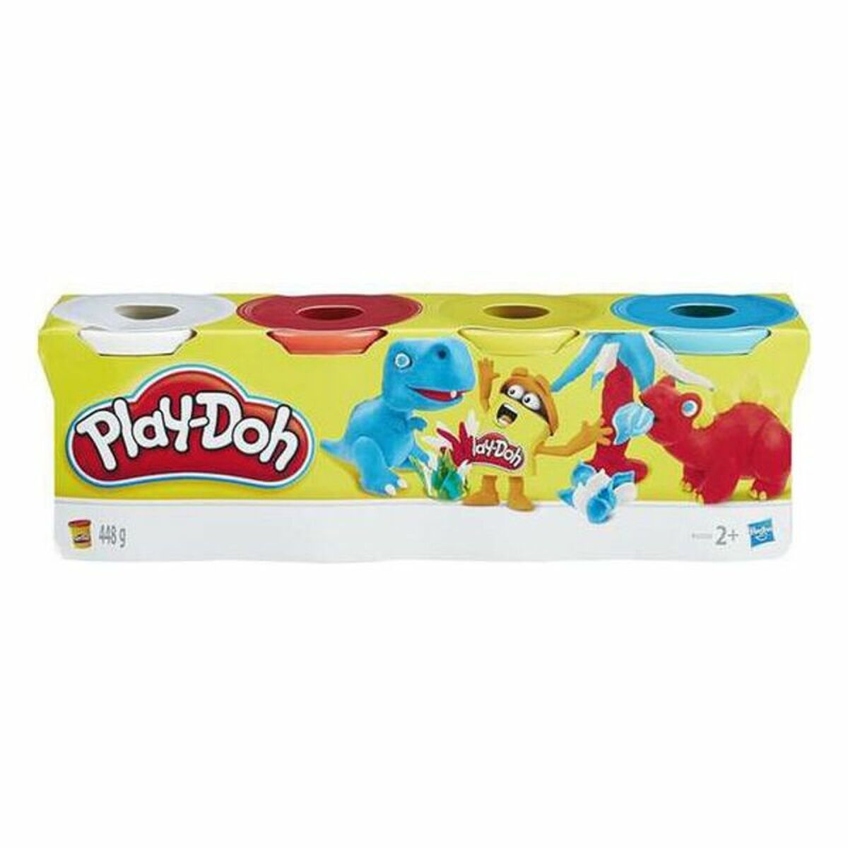 Plasticine Spel Colores Silvestres Play-Doh E4867ES0 (4 pcs)-Topper Trend