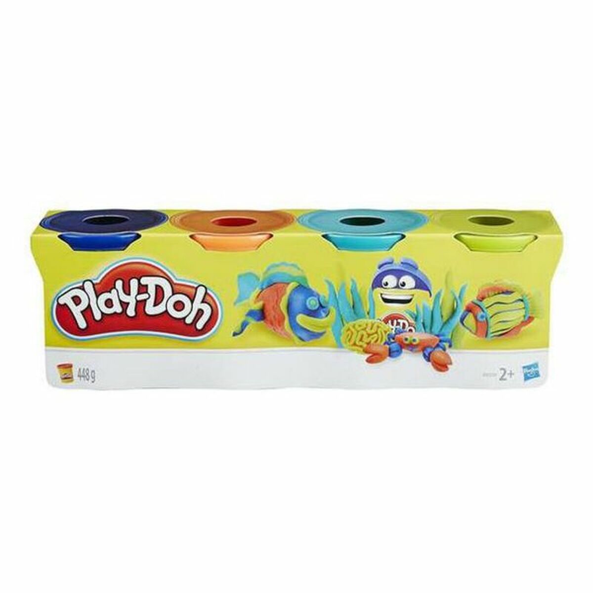 Plasticine Spel Colores Silvestres Play-Doh E4867ES0 (4 pcs)-Topper Trend