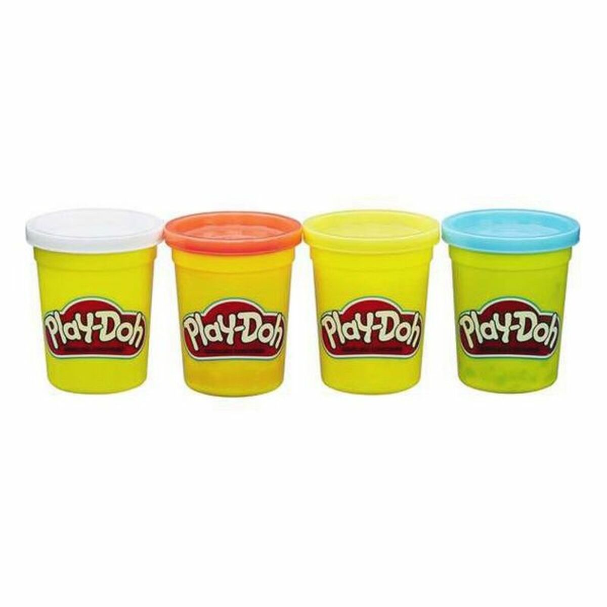 Plasticine Spel Colores Silvestres Play-Doh E4867ES0 (4 pcs)-Topper Trend