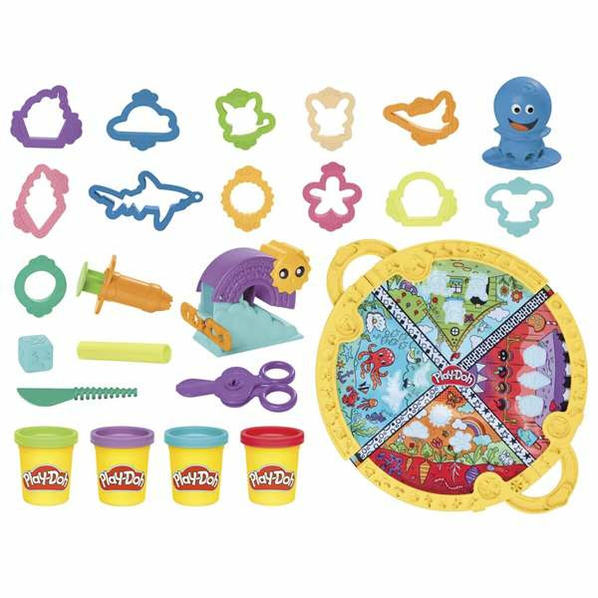 Plasticine Spel Hasbro Multicolour (1 Stuks)-Topper Trend