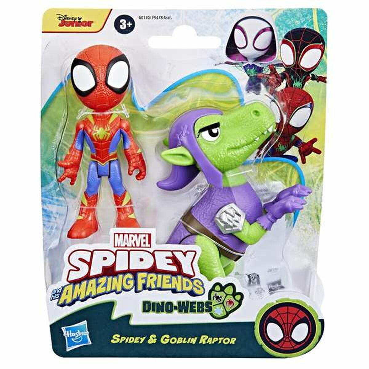 Actiefiguren Spidey Goblin Raptor 6,4 x 1,78 x 1,52 cm-Topper Trend