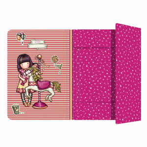 Map Gorjuss Carousel A4 Zalm (24.8 x 9 x 33.4 cm)-Topper Trend