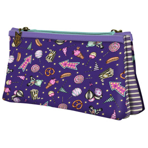 Pennenetui met 2 vakken Gorjuss Up and Away Paars 21,5 x 11,5 x 5 cm-Topper Trend