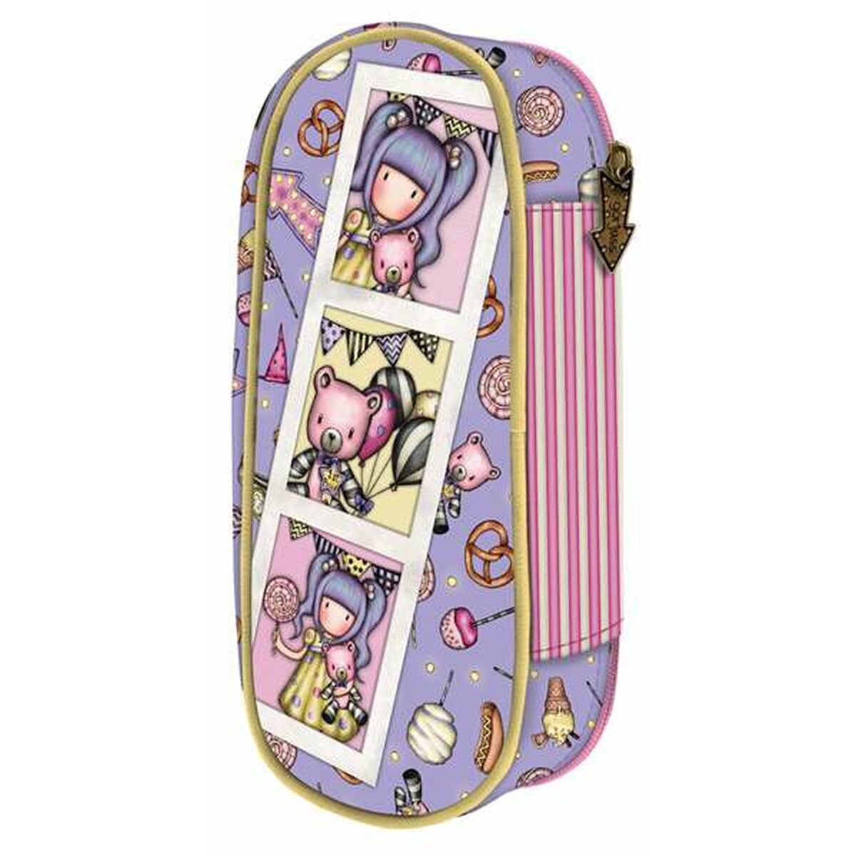 Alleshouder Gorjuss Fairground First Prize Lila 10 x 23 x 6 cm-Topper Trend