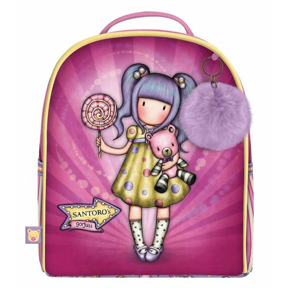 Kinderrugzak Gorjuss Fairground First Prize 20 x 22 x 10 cm-Topper Trend