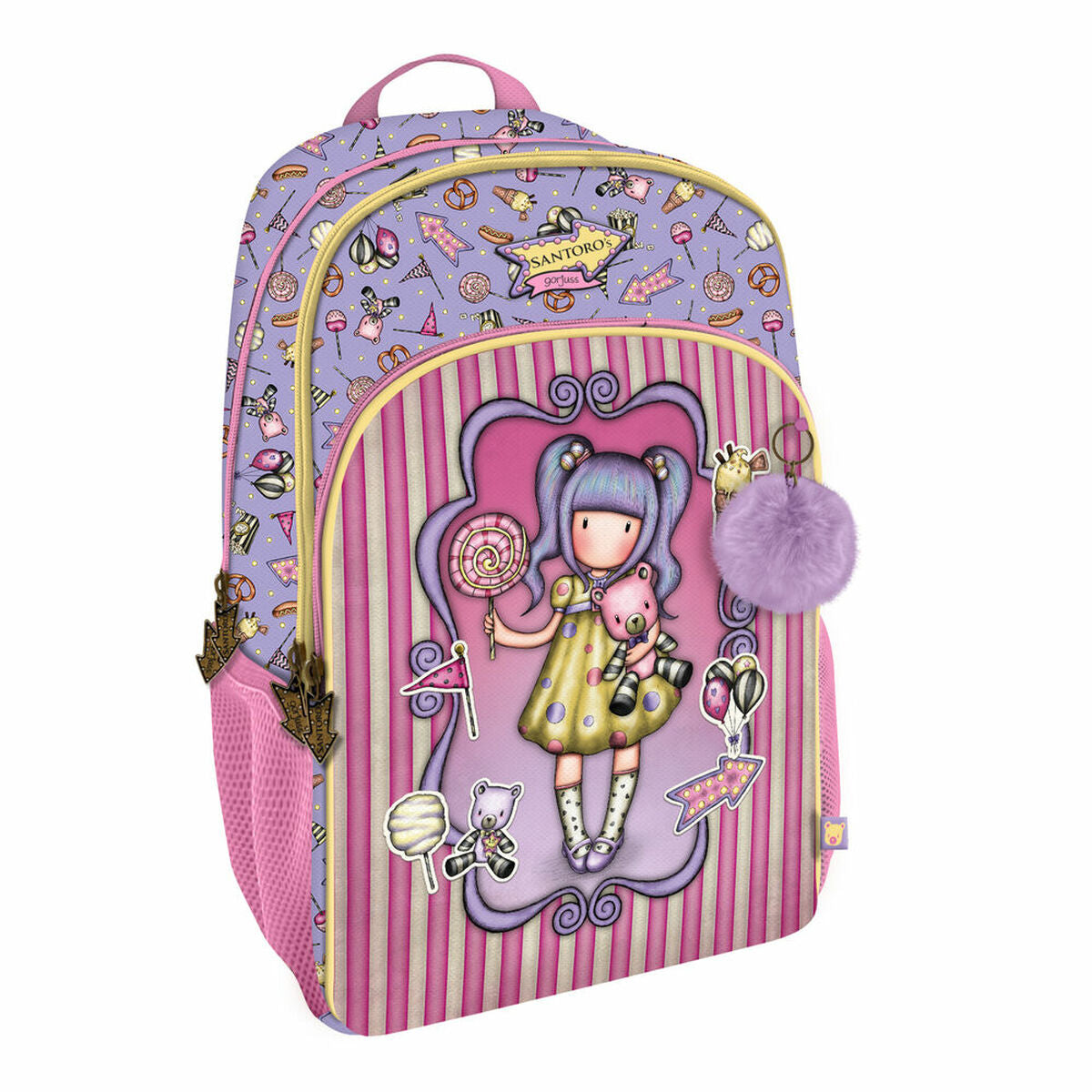 Schoolrugzak Gorjuss Fairground First Prize 29 x 45 x 17 cm-Topper Trend