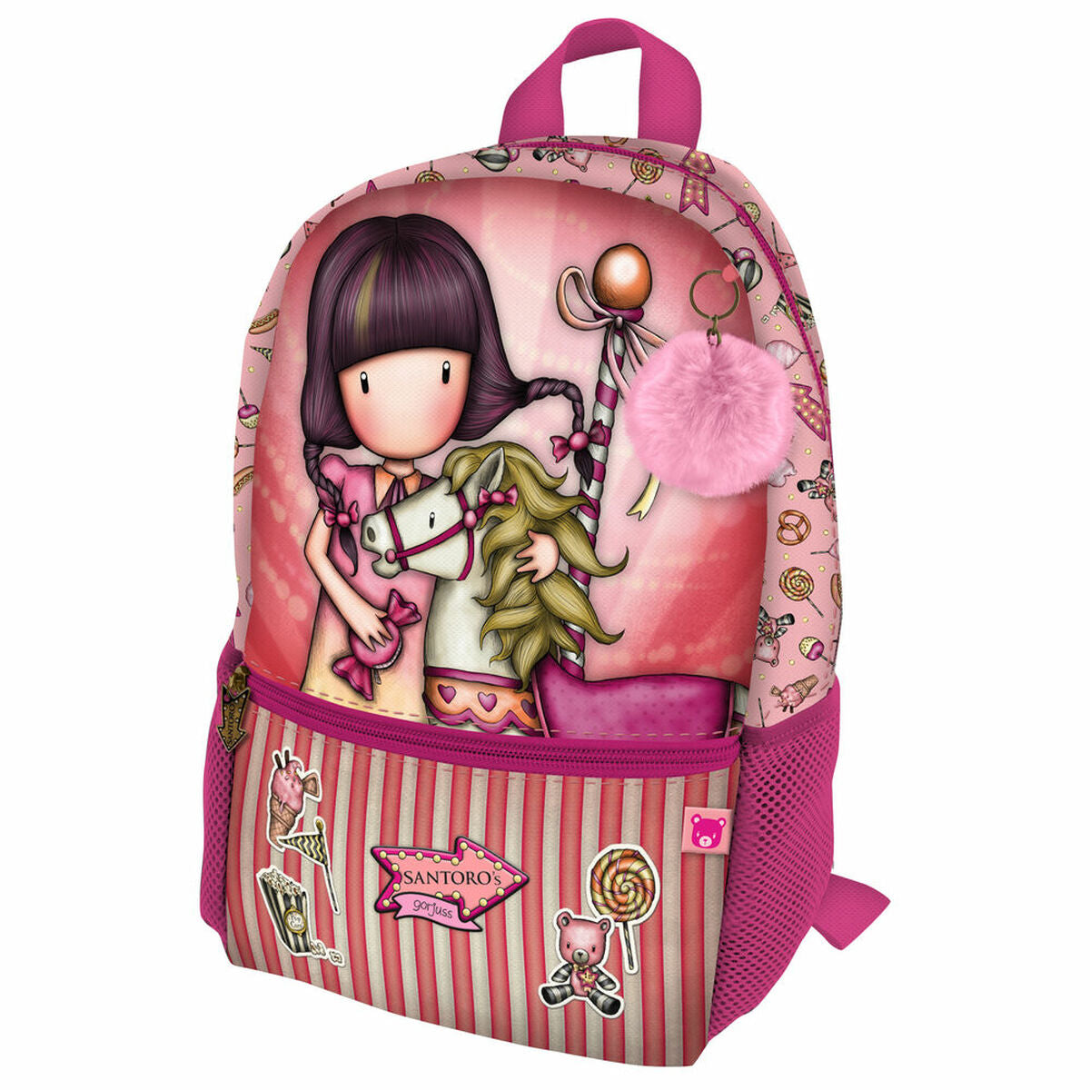 Kinderrugzak Gorjuss Fairground Carousel 26 x 34 x 11,4 cm-Topper Trend
