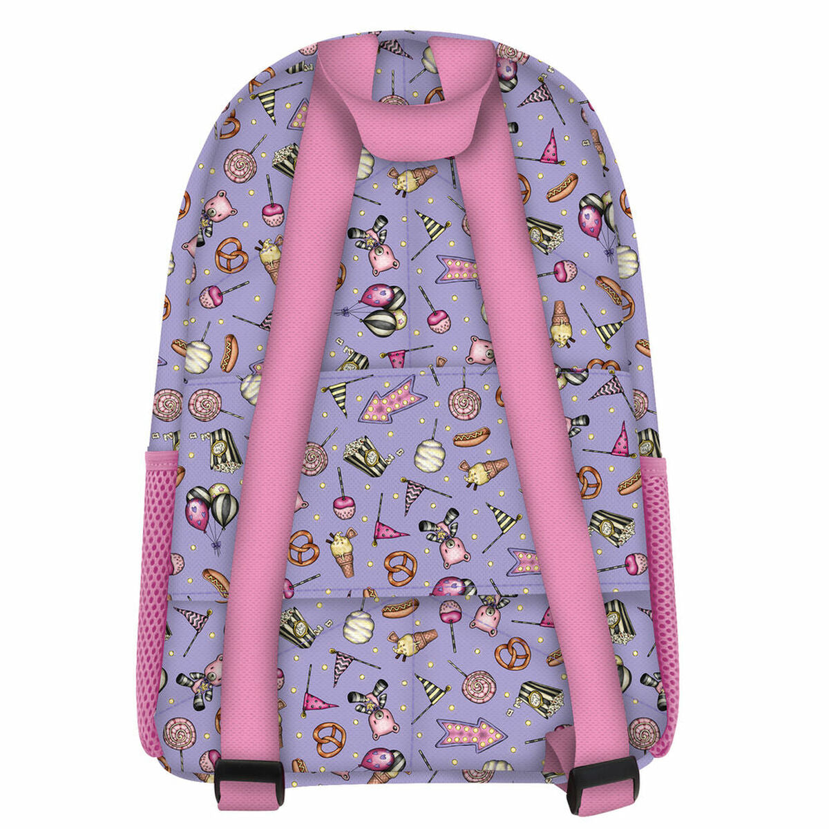 Schoolrugzak Gorjuss Fairground First Prize 26 x 34 x 11,4 cm Paars-Topper Trend