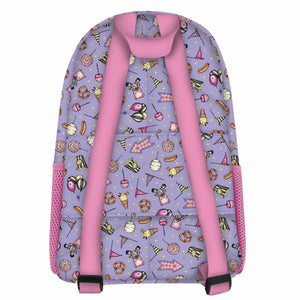 Schoolrugzak Gorjuss Fairground First Prize 26 x 34 x 11,4 cm Paars-Topper Trend
