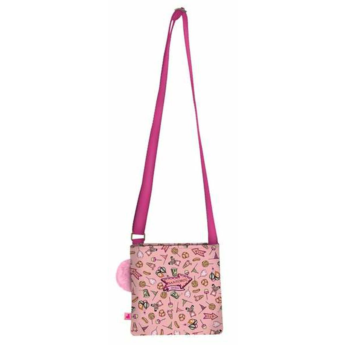 Schoudertas Gorjuss Carousel Zalm 21 x 20 x 1,5 cm-Topper Trend