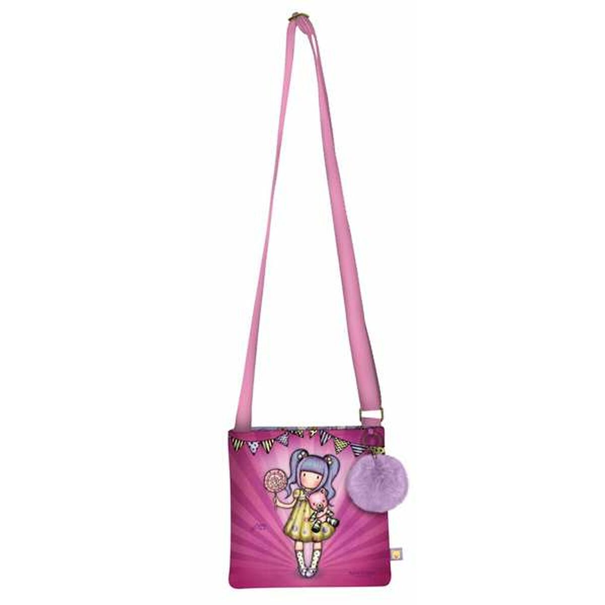 Schoudertas Gorjuss First prize Lila 21 x 20 x 1,5 cm-Topper Trend
