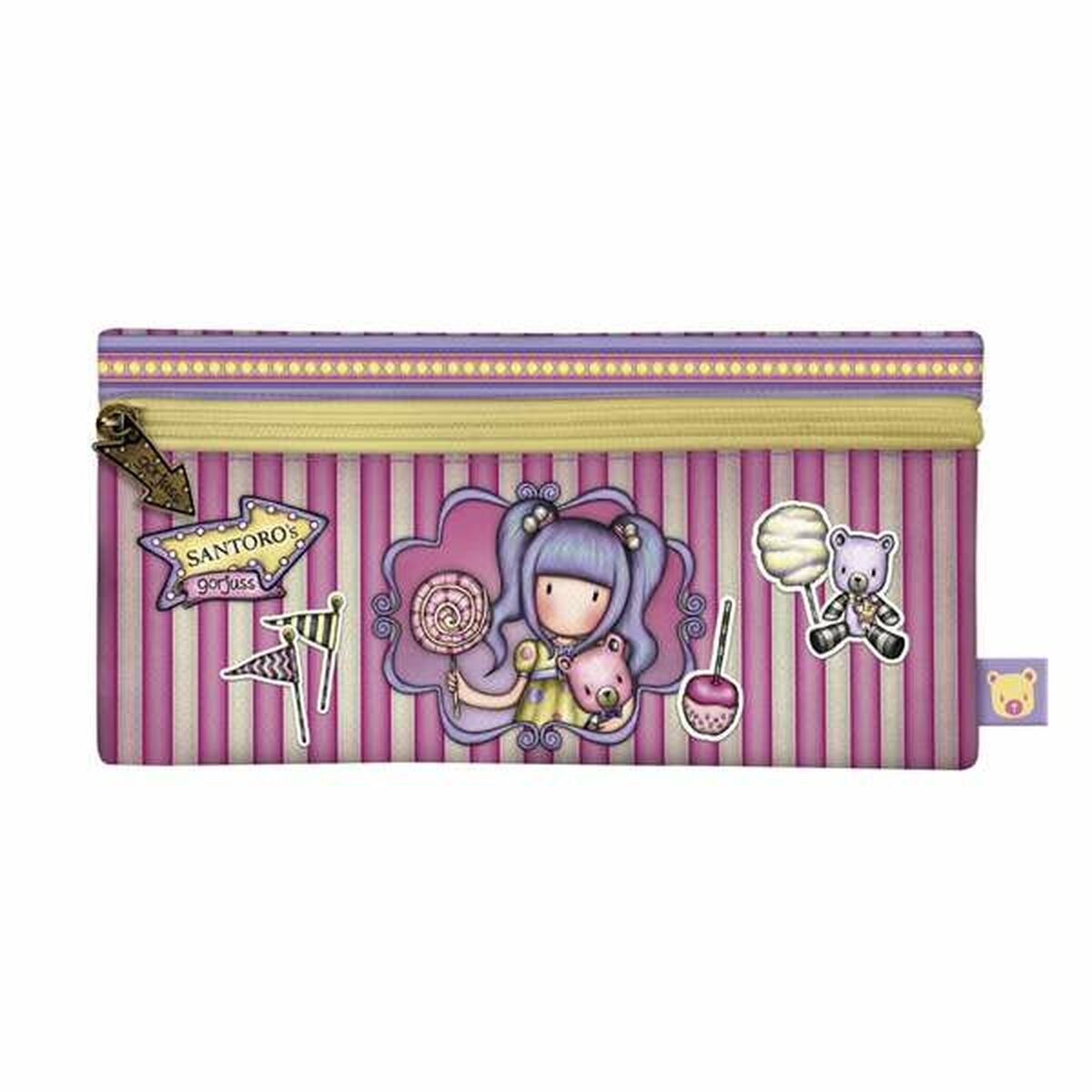 Alleshouder Gorjuss Fairground First Prize Lila 22 x 11 x 1,5 cm Smal-Topper Trend