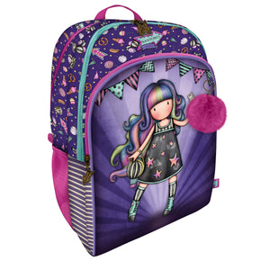 Schoolrugzak Gorjuss Fairground Up And Away 34,5 x 43,5 x 22 cm Paars-Topper Trend