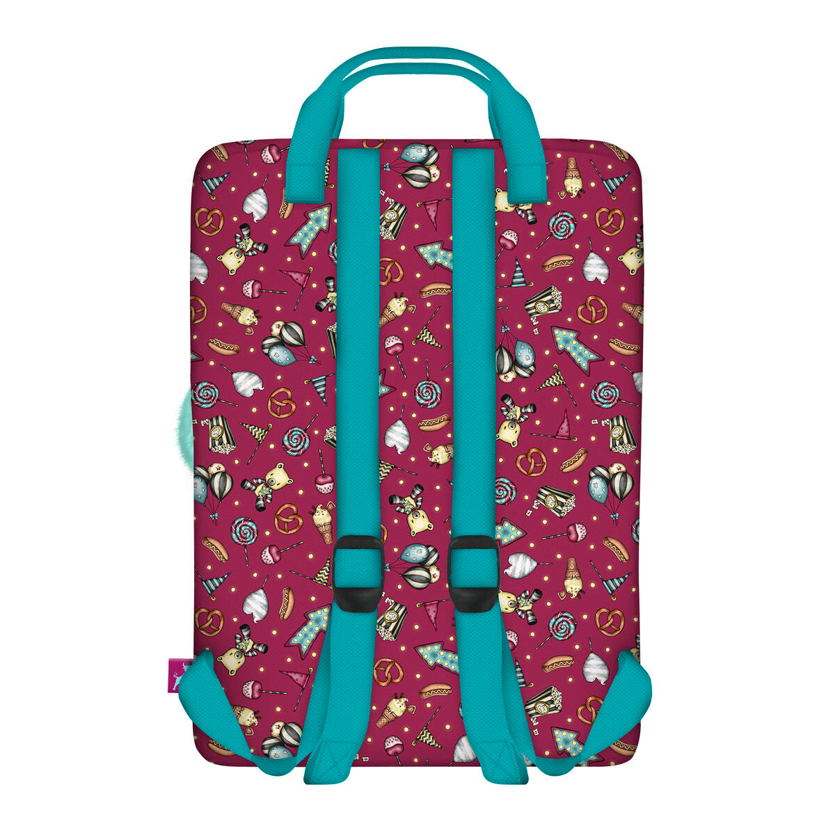 Lunchtrommel Gorjuss Fairground Fireworks 25 x 36 x 10 cm Rugzak-Topper Trend